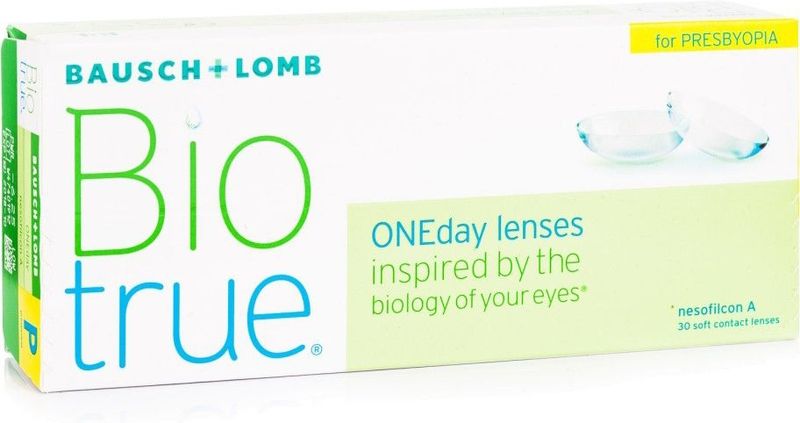 Biotrue ONEday - for Presbyopia (30 lenzen) - daglenzen, multifocale sport, Nesofilcon A