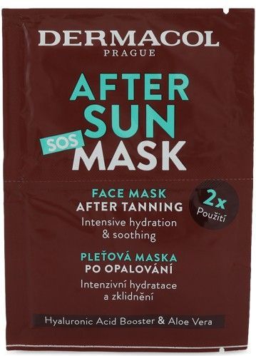 Dermacol - After Sun Gezichtsmasker - 16 ml - Hydratatie en Verlichting