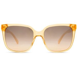 Moschino Love Mol044/S FT4 EG 56 - vierkant zonnebrillen, vrouwen, geel