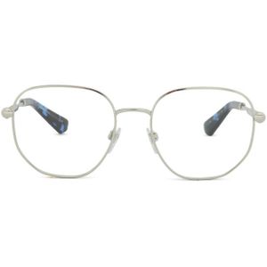 Burberry 0Be1385 1005 53 - brillen, vierkant, unisex, zilver