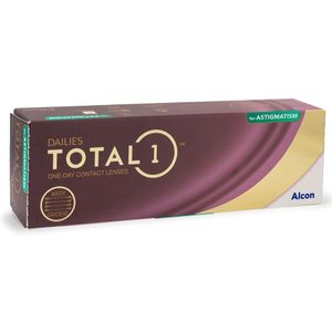 Alcon - DAILIES Total 1 for Astigmatism - Daglenzen - 30 Lenzen - Torisch Silicone Hydrogel