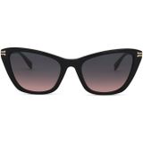 Marc Jacobs MJ 1095/S 807 9O 53 - cat eye zonnebrillen, vrouwen, zwart