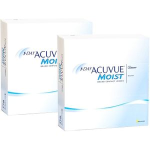 1-Day Acuvue Moist (180 lenzen) - daglenzen, sferische en asferische sport, Etafilcon A