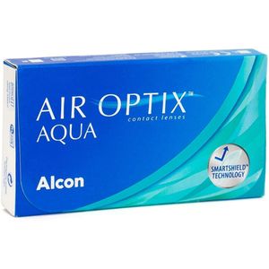 Air Optix Aqua (6 lenzen) - maandlenzen, silicone hydrogel sferische en asferische, Lotrafilcon B
