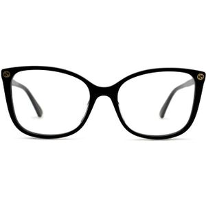 Gucci Gg0026O 001 53 - brillen, vierkant, vrouwen, zwart