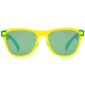 Oakley Frogskins XXS OJ 9009 05 48 - vierkant zonnebrillen, kinderen, groen, spiegelend