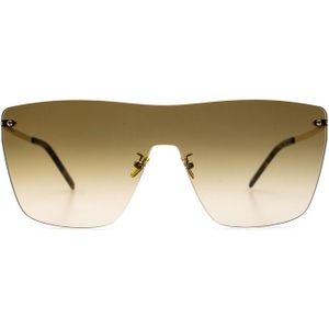 Saint Laurent SL 463 Mask 001 99 - rechthoek zonnebrillen, unisex, goud