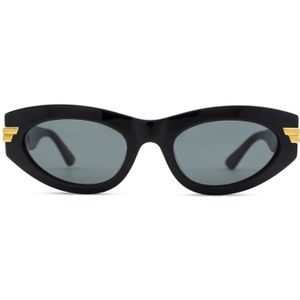Bottega Veneta Bv1189S 001 53 - cat eye zonnebrillen, vrouwen, zwart
