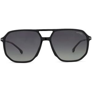 Carrera 324/S 08A WJ 59 - vierkant zonnebrillen, mannen, zwart, polariserend