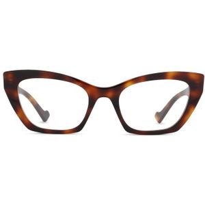 Gucci Gg1334O 002 52 - brillen, cat eye, vrouwen, bruin