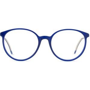 Tauschek Amadeus - blue/glitter - brillen, rond, vrouwen, blauw