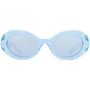 Dolce & Gabbana Kids 0DX 6005 33451U 49 - rechthoek zonnebrillen, kinderen, blauw, spiegelend