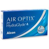 +1.00 - Air Optix® Plus Hydraglyde® - 6 pack - Maandlenzen - BC 8.60 - Contactlenzen