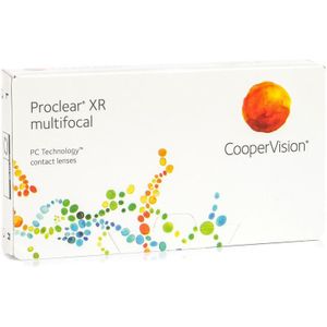 Proclear Multifocal XR CooperVision (3 lenzen) - maandlenzen, multifocale, Omafilcon A, Omafilcon B