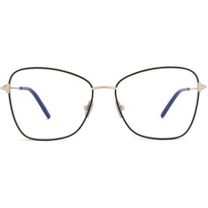 Tom Ford Ft5906-B 001 55 - brillen, vierkant, vrouwen, zwart