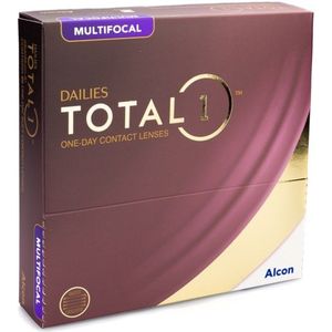 Dailies Total 1 Multifocal (90 lenzen) - daglenzen, silicone hydrogel multifocale, Delefilcon A