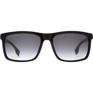 Hugo Boss 1036/S 807/90 58 - vierkant zonnebrillen, mannen, zwart
