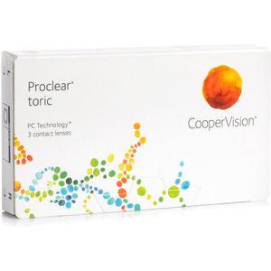 Proclear Toric CooperVision (3 lenzen) - maandlenzen, torisch, Omafilcon A, Omafilcon B