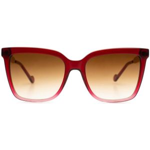 Liu Jo Lj753S 607 55 - rechthoek zonnebrillen, vrouwen, rood