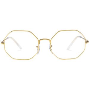 Ray-Ban Octagon Rb1972 9196Bf 54 - computerbrillen, rechthoek, unisex, goud