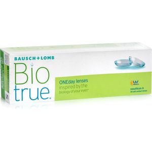 Bausch & Lomb - Biotrue ONEday - Daglenzen - 30 Lenzen - Sferische en Asferische Sport