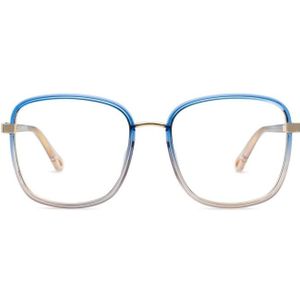 Chloé Ch0034O 002 18 53 - brillen, vierkant, vrouwen, blauw