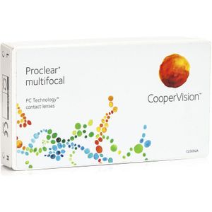 Proclear Multifocal CooperVision (3 lenzen) - maandlenzen, multifocale, Omafilcon A, Omafilcon B
