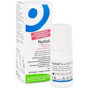 Hyabak 0.15% gtt. 10 ml - oogdruppels