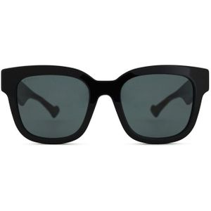 Gucci Gg0998S 001 52 - vierkant zonnebrillen, vrouwen, zwart