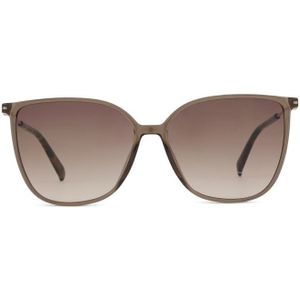 Tommy Hilfiger TH 2095/S 09Q HA 57 - vierkant zonnebrillen, vrouwen, bruin, spiegelend
