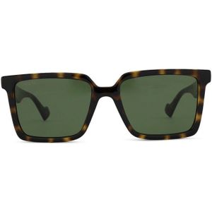 Gucci Gg1540S 002 55 - rechthoek zonnebrillen, unisex, bruin