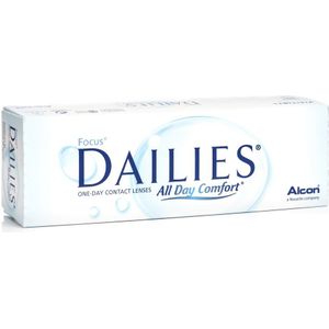 Focus Dailies All Day Comfort (30 lenzen) - daglenzen, sferische en asferische sport, Nelfilcon A