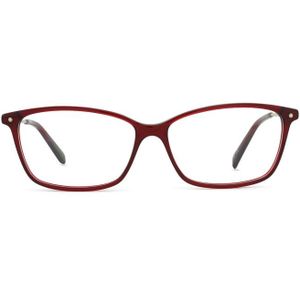 Levi's LV 5055 C9A 13 54 - brillen, rechthoek, vrouwen, rood
