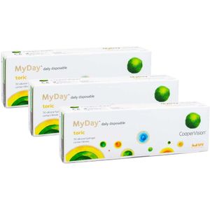 MyDay daily disposable Toric CooperVision (90 lenzen) - daglenzen, torisch sport, Stenfilcon A