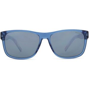 Hugo Boss Hugo HG 1260/S XW0 T4 57 - vierkant zonnebrillen, mannen, blauw, spiegelend