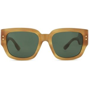 Gucci Gg1261S 004 54 - vierkant zonnebrillen, unisex, bruin