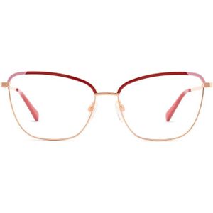 Moschino Love Mol594 588 15 56 - brillen, cat eye, vrouwen, rood