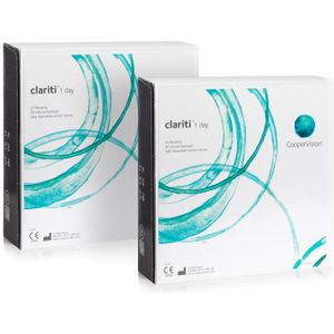Clariti 1 day (180 lenzen) - daglenzen, silicone hydrogel sferische en asferische sport, Somofilcon A