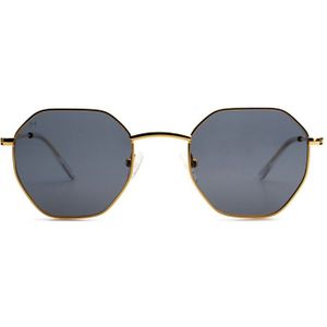 Meller Endo Gold Carbon - vierkant zonnebrillen, unisex, goud, polariserend