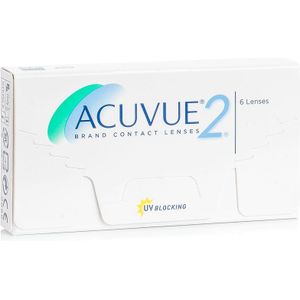 Acuvue 2 (6 lenzen) - weeklenzen, sferische lenzen, Etafilcon A