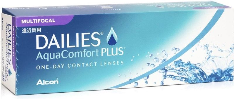 Dailies AquaComfort Plus Multifocal (30 lenzen) - daglenzen, multifocale sport, Nelfilcon A