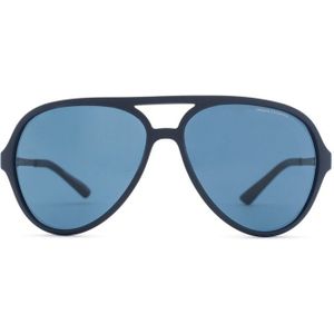 Armani Exchange 0Ax4133S 818180 60 - piloot zonnebrillen, mannen, blauw