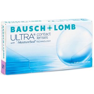 Bausch + Lomb - Ultra - Maandlenzen - 3 Lenzen - Samfilcon A