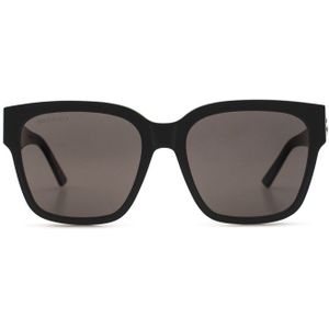 Balenciaga Bb0056S 001 55 - vierkant zonnebrillen, vrouwen, zwart