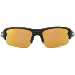 Oakley Flak XXS OJ 9008 12 58 - rechthoek zonnebrillen, kinderen, zwart, spiegelend