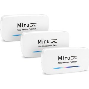 Miru 1 day (90 lenzen) - daglenzen, sferische en asferische sport, Poly (HEMA-GMA) hioxifilcon A