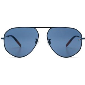 Tommy Jeans TJ 0029/S FLL KU 59 - piloot zonnebrillen, unisex, blauw