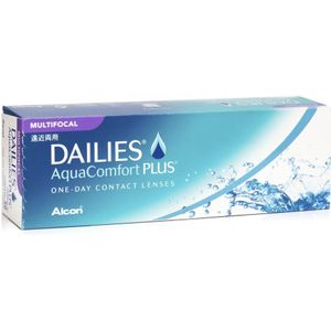 +2.50 - DAILIES® AquaComfort PLUS® Multifocal - Hoog - 30 pack - Daglenzen - BC 8.70 - Multifocale contactlenzen