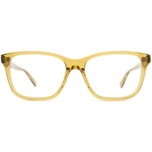 Saint Laurent SL 482 005 54 - brillen, rechthoek, vrouwen, geel
