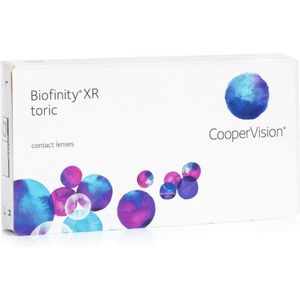 Biofinity XR Toric (3 lenzen) - maandlenzen, torisch silicone hydrogel, Comfilcon A